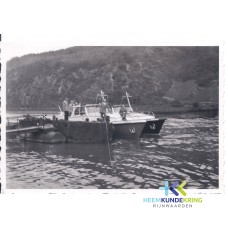 1955 Oberspay Duitsland Schotell-werf Ophalen van de Douaneboten Coll. HKR geschonken door H. vd Laag (1)